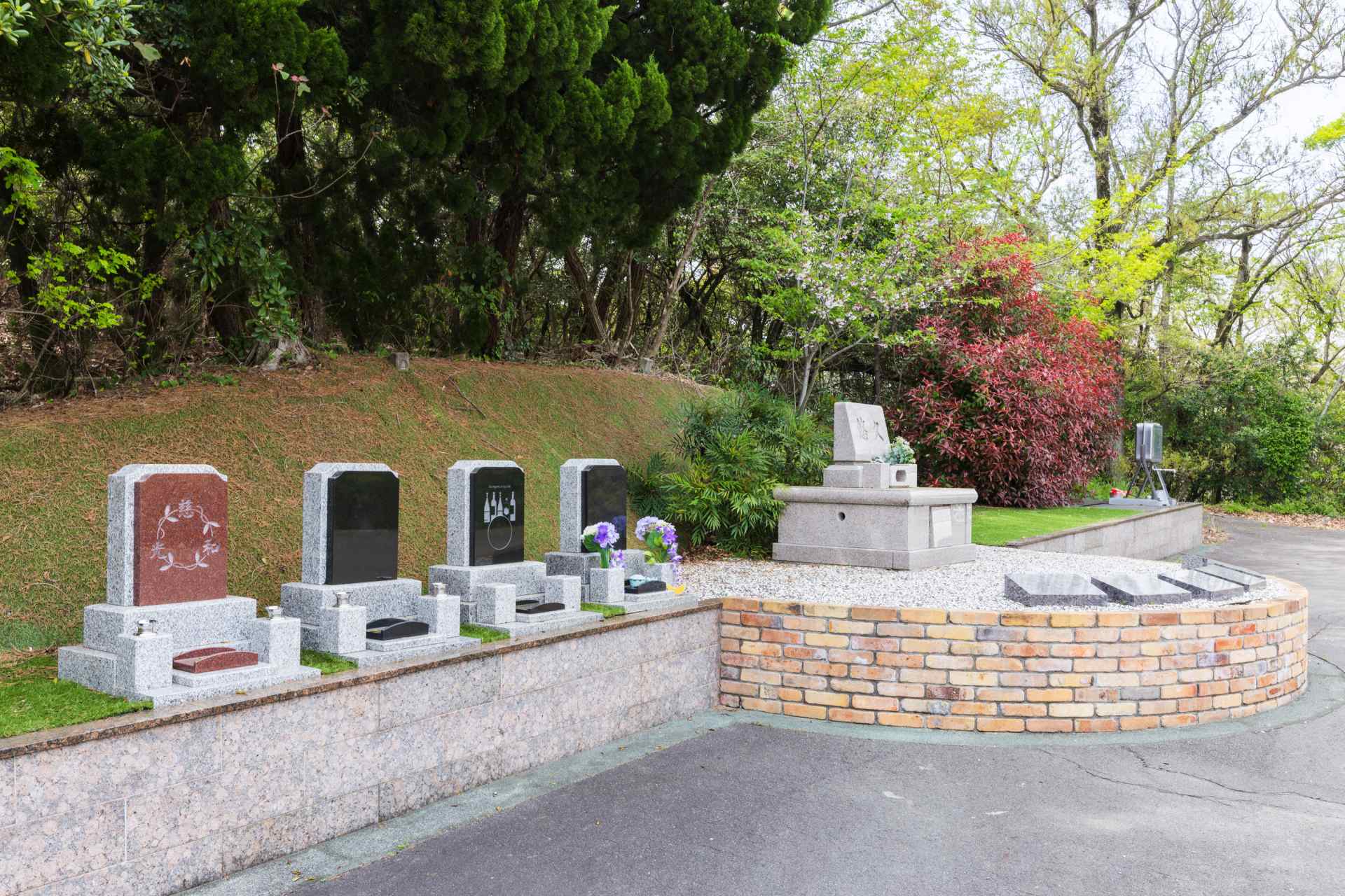 ばら霊園の樹木葬の画像